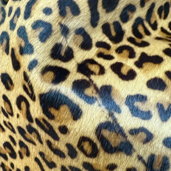 Skingraft Leopard Print Leather Jacket XL as new - Picture 3 of 5